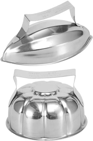 2X Rice Press Mould, Rice Shaping Tool, Press Mold Fried Shaper Stainless Steel, for Dish Up Decoration, Practical Versatile Shaping Cooking Molds for Restaurant Family Gathering Home