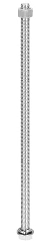 sourcing map M12 x 300 mm, 304 Edelstahl, Sechskantschrauben, Muttern, Flach- und Sicherungsscheiben, Sortimentsset, Vollgewinde, helle Oberfläche für Zuhause, Elektronik, Maschine, 1 Set
