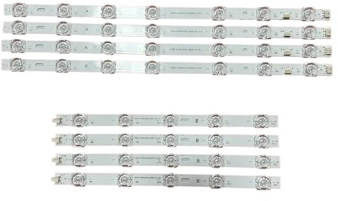 Bande de rétroéclairage 12 LED pour téléviseurs TCL (modèles 65P612, 65P737, 65P635, 65P725, 65P615, 65A443, 65S431, 65S434, 65S435, 65S443, 65P618 et 65A465)(Kit 4pcs For 1 TV)