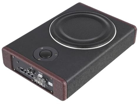 SICHENSH Subwoofer per auto, subwoofer piatto per auto, basso attivo, 600 W, 12 V, subwoofer con doppia modalità, alta compatibilità per auto, camion, camper
