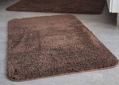 Spirella California Brown Braun Badteppich Badematte 70x120cm.