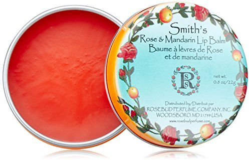 Rosebud Perfume Co. - Rose and Mandarin Lip Balm Tin - 0.8 oz.