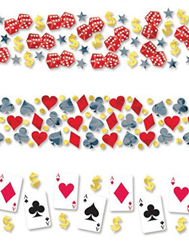 Casino Konfetti 3er-Set