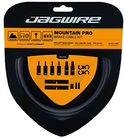 Jagwire PCK401 Kabel- und Kabelmantel-Set, Unisex, Erwachsene, Ice Gray