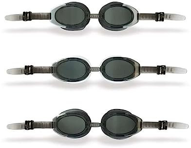 Intex 55685 Gafas natación, Unisex Adulto, Gris, Ajustables