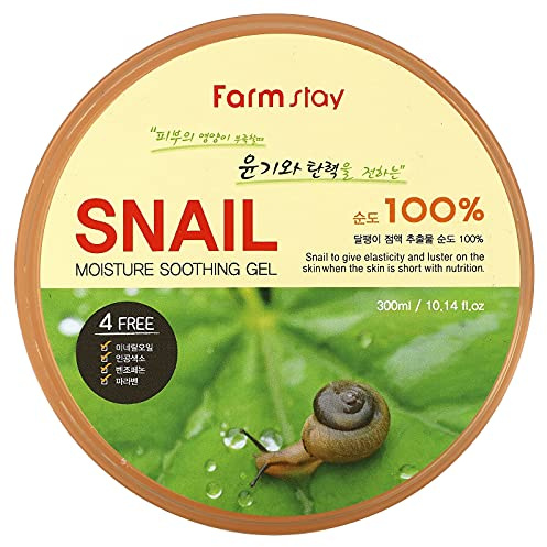 Farm Stay Schnecke Feuchtigkeit beruhigendes Gel 300ml/10,14 Unzen