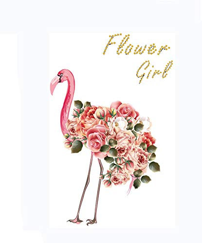 Lichi Sticker Sticker Mural Rose Queue de Flamant Rose pour la décoration du Salon de la Maison