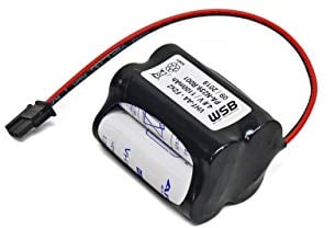 Notleuchten Akkupack mit Kabel und Stecker 4,8V 1100mAh NiMH kompatibel Inotec 890014