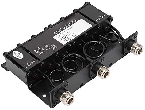 Ciglow Duplexer für Radio Repeater, TX/454,175MHz, RX/464,175MHz, 380-520MHz, Koaxialkabel, N oder Q9 Stecker
