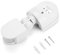 Tyenaza Motion Sensor Detector Switch 110V-240V Degree Wall Mount Infrared PIR Motion Sensor Detector Infrared Switch for Outdoor Indoor (White)