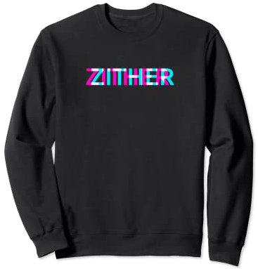 Zither, Musikinstrument, Musik Band Musiker Sweatshirt