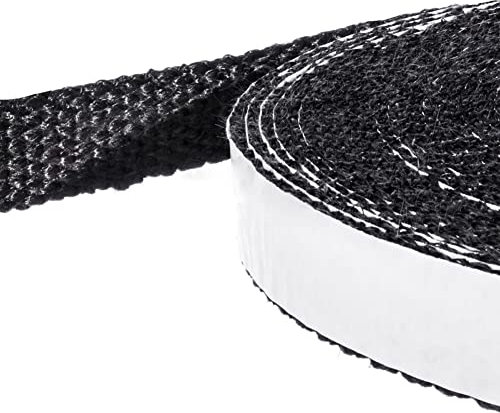 Corde plate autocollante en verre pour poêle - 10 mm de large x 2 mm - Accessoires pour outils de chauffage et de refroidissement