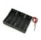 5 x 1.5V AA Battery Slot Holder Case Wire Black