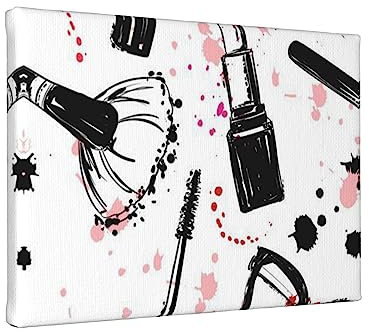 Make-up Kosmetik Muster Rahmenlose Malerei 20x30 (Horizontal) Home Wohnzimmer Leinwand Wanddekoration Malerei