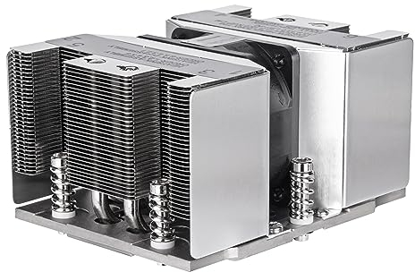 Silverstone SST-XE02-SP5-2U Kleiner Server/Workstation CPU Kühler für AMD SP5 Sockel
