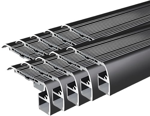JARBIH Anti-Slip Stair LED Aluminum Profile Safety Backlight Step Channel
