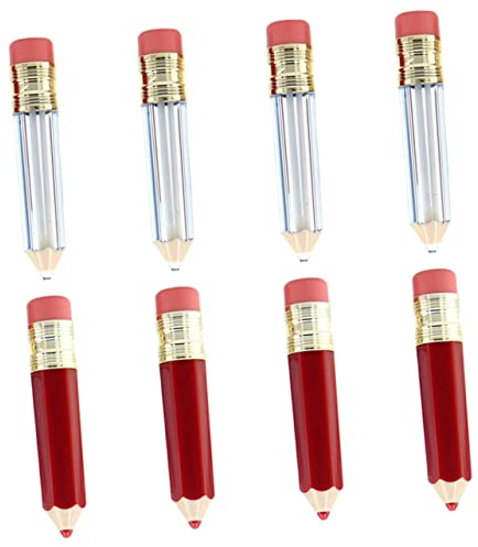 Mikinona Nachfüllbares Lipgloss-herstellungsset 8-teilig Leere Lipgloss-tuben Aus Kunststoff Zum Basteln