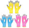 3 Paar Kinderhandschuhe, Gartenhandschuhe für Kinder, Kinder Latex Schutzhandschuhe, Mädchen und Jungen, 3-10 Jahre Kinder-Arbeitshandschuhe für Hausarbeit, Malen, Outdoor-Aktivitäten (8-10 Jahre)
