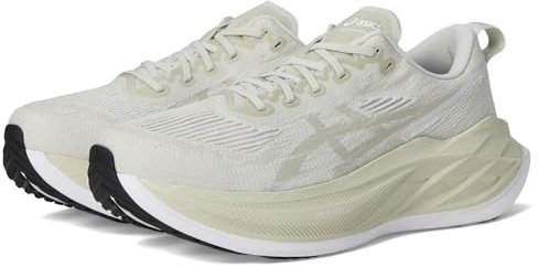 ASICS Unisex SUPERBLAST 2 Running Shoes, Lake Grey/White Sage, 8.5 Wide Women/7 Men