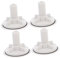 WOONEKY 4 Uds Cubierta Decorativa Para Fregadero Cubiertas Para Agujeros Para Grifo De Cocina Tapón Para De Agujero Para Grifo Tapón Para Agujeros Para Lavabo Tapón De Metal