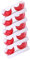 HAPINARY Lot De 5 Paires De Faux Halloween Performance Extensions De En Bande Look Salon
