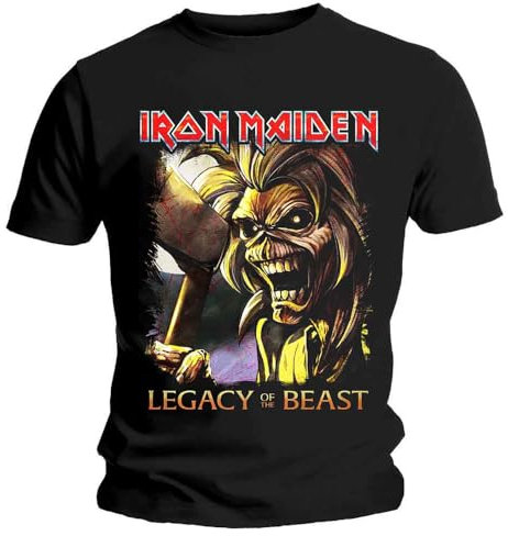 Rock Off officially licensed products Iron Maiden Legacy Killers T Shirt XL Black