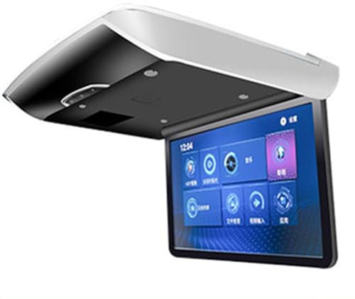 15.6 Inch Car Monitor Ceiling Mount Roof for All Cars 4K Video LED IPS Screen 1080P HDM TF FM Speaker Video in/Audio in/Out,A-17.3