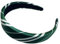 Haarreif für Harry Slytherin Kostüm,Damen Haarschmuck Kinder Accessoires Zubehör,Mädchen Klassischer Dunkelgrün Schlieren Haarband,für Harry Kostüm,Faschingskostüme,Cosplay,Schuluniform