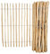 WillowNest Staketenzaun – Natürlicher Holzzaun, Gartenzaun Sichtschutz, Rustikaler Steckzaun, Zaun für Garten & Terrasse – 120x500 cm, Abstand 7-8