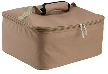 Generisch Tragbare Campingkocher Tasche – Strapazierfähige Outdoor Campingkocher-Tragetasche Aus Oxford-Stoff | Wiederverwendbare Aufbewahrungstasche Mit Polsterung Für Gaskocher, Herdbrenner & Öfen