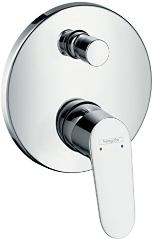 hansgrohe Focus Unterputz Wannenarmatur (für 2 Funktionen) Chrom