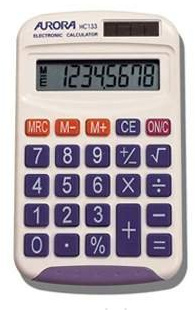 Aurora HC133 - HC133 Handheld Calculator