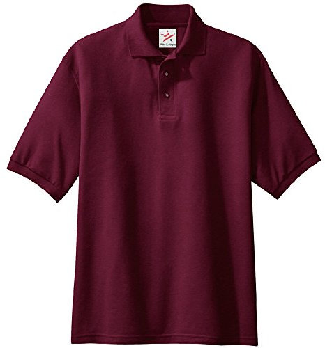 Medium Wine Quality Polo Shirts with Front Placket and Button Ideal for Work wear or Casual wear