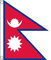 Flagtex Nepal Bandiera, Multicolore, L Unisex-Adulto