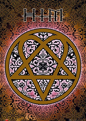 HIM – Heartagram – 61 x 91.5 cm zeigt/Poster