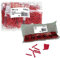 Herlitz 791855 Gewinnlose nummeriert 1-500, 10x50 Stück, Farbe rot + 500 Nieten