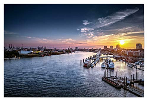 artboxONE Poster 30x20 cm Städte/Hamburg Hamburg 8 hochwertiger Design Kunstdruck - Bild Hamburg Boot Cap san Diego