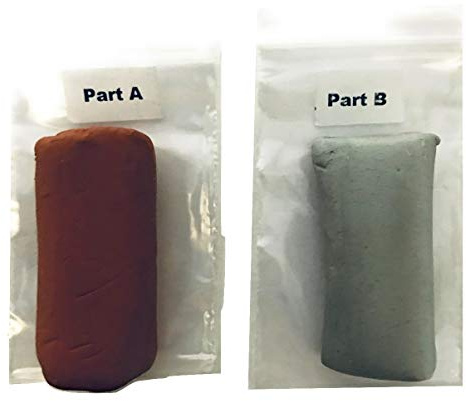 Terracotta. Floor & Wall Victorian Tile Epoxy Repair Putty – Repairs Chips, Cracks & Defects.