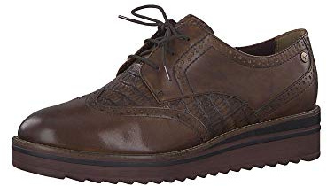 Tamaris 1-1-23729-23 442, Damen Derbys, Braun (Chestnut/Croco 442), 38 EU (4.5 UK)