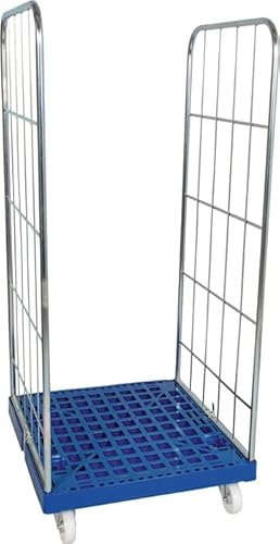 Rollbehälter 1460 KU blau, 724 x 815 mm, 2-seitig, Cr 3