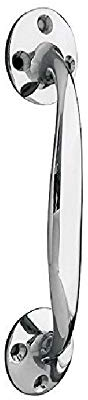 Golden Grace Bow Shaped Cupboard Cabinet Door Handle in Polished Brass - 150mm 6