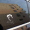 Elvis Presley The King Rock Signature Fun Sticker Vinyl Decal 12.7CM x 17.8CM - White
