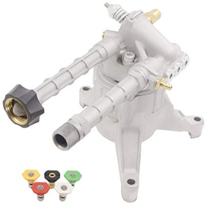 Hutdkte Pressure Washer Pump for SRMW22G26-EZ 2.2G24, 2.2 GPM 2600-2800 PSI for TroyBilt Karcher Craftsman Generac Fits Most 7/8 Shaft 4-7 HP Engines with Pressure Washer Nozzle