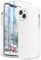 SURPHY Compatible with iPhone 14 Case with Screen Protector, Liquid Silicone Protection for Each Lens Shockproof Thickened Rubber Cover for iPhone 14 6.1 inch 2022, White