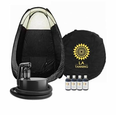 Neuestes Spray Tanning Kit, Tan.Lite Maschine, Bräunungszelt & Spray Tan!