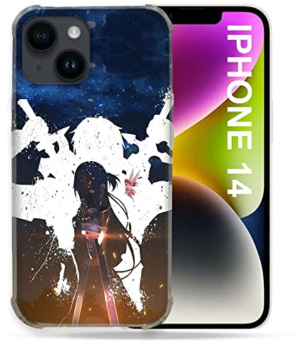Cokitec Schutzhülle für iPhone 14 (6.1) Manga SAO Sword Art Online Asuna
