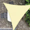 HOMPER Triangle Sun Shade Sail 2.4x2.4x2.4m, 95% UV Block Garden Sunscreen Awning Canopy with Free Rope, Breathable Patio Sail pergola for Outdoor Party