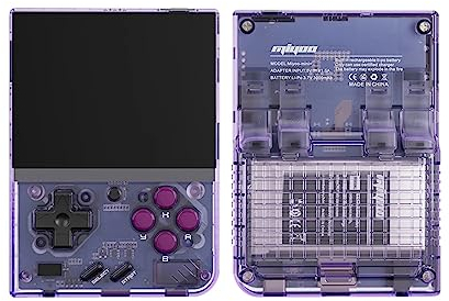 XIXIMENG Mini Plus V3 Retro Console di Gioco Portatile 3.5 Pollice IPS Schermo HD WiFi 128g 12000Games Sistema Linux Lettore Video Portatile con Borsa