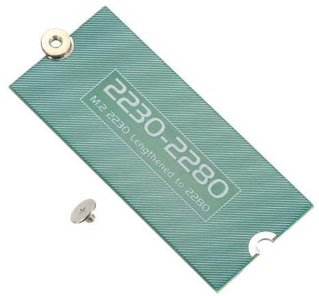 sourcing map M2+ M2+ NGFF/NVME Längenverlängerungsadapter 2230-2280 | Nur SSD-Verlängerungsrahmenplatine, für PC-Computergehäuse