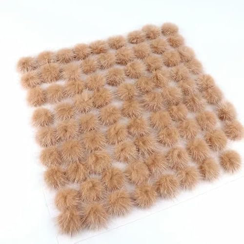 RAEF 25mm 30mm 40mm Echte Mini Nerz Fell Pompon DIY Pompon Pelz Kugeln für Nähen auf Schlüsselbund schal Schuhe Hüte DIY Schmuck Zubehör